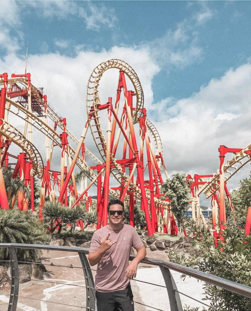 Incidente com montanha-russa assusta visitantes do Parque Beto Carrero